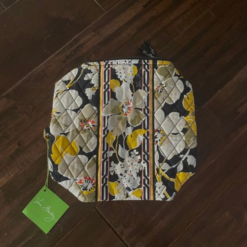 NWT! Vera Bradley "Dogwood" Large Cosmetic Bag